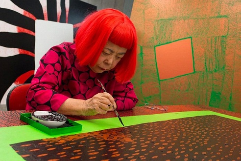 معرض مدهش للفنانة اليابانية يايوي كوساما في واشنطن