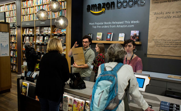 امازون تفتتح متجرها السابع لبيع الكتب في نيويوك