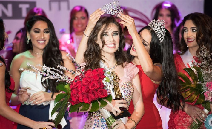 فتاة سورية ملكة جمال العرب في أمريكا في عامين متتاليين