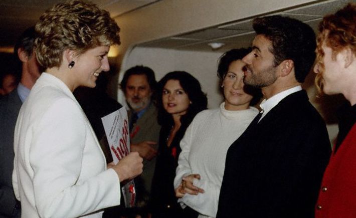ما هو السر الذي جمع جورج مايكل مع الأميرة ديانا