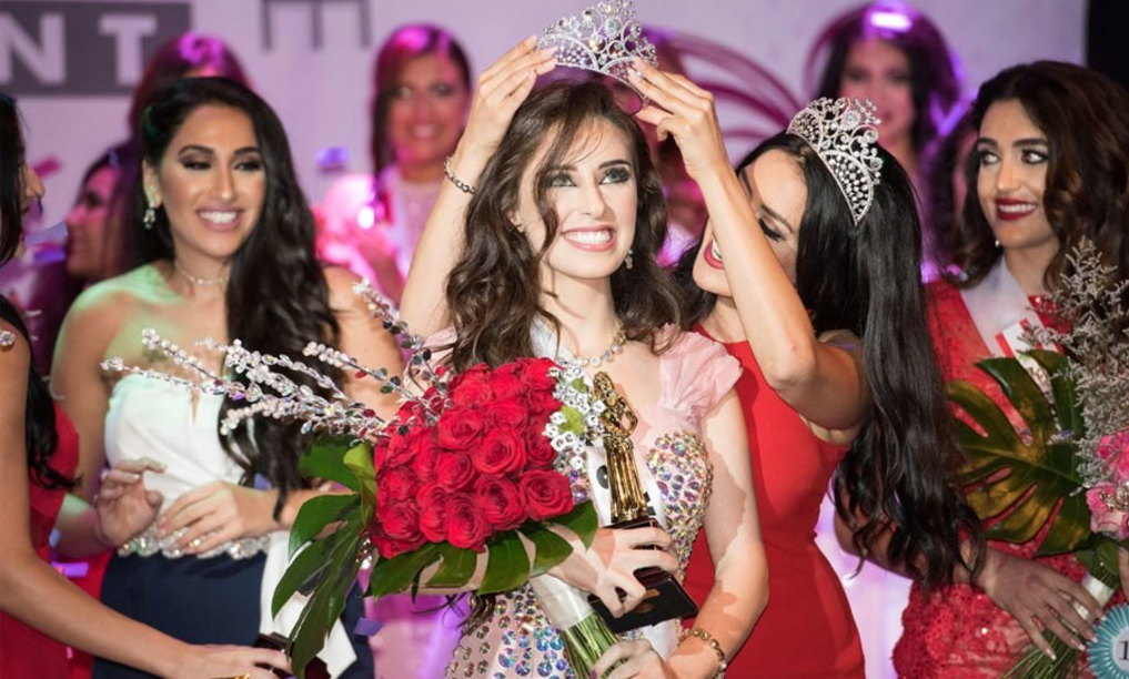 فتاة سورية ملكة جمال العرب في أمريكا في عامين متتاليين