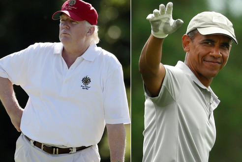 مشكلة دونالد ترامب مع الغولف