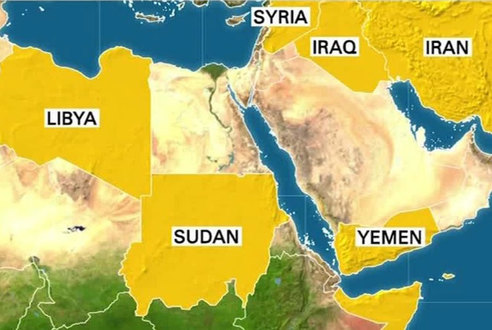 أجداد وأحفاد و مخطوبي دول الحظر ممنوعين من دخول أمريكا