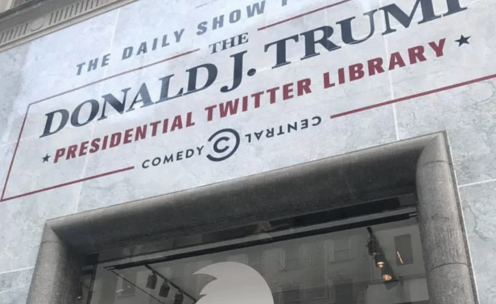 مكتبة ترامب الرئاسية لتغريدات تويتر